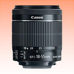 New Canon EF-S 18-55mm f/3.5-5.6 IS STM Lens (1 Year Warranty)
