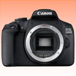New Canon EOS 2000D Body Digital SLR Camera Black (FREE INSURANCE + 1 YEAR AUSTRALIAN WARRANTY)
