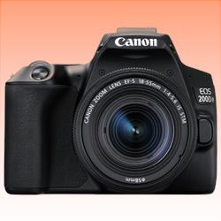 New Canon EOS 200D II 24.2MP Kit (18-55mm) Digital Camera Black (1 Year Warranty)