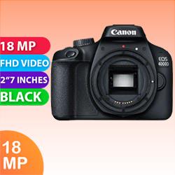 New Canon EOS 4000D Body Only Kit Black (1 Year Warranty)