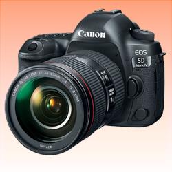 New Canon EOS 5D Mark IV with EF 24-105mm f/4L II USM Lens Kit (1 Year Warranty)