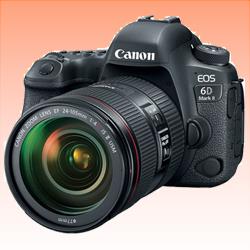 New Canon EOS 6D Mark II with 24-105mm f/4L IS II USM Digital Cameras (1 Year Warranty)