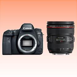 New Canon EOS 6D Mark II with 24-70mm f/4L IS USM Digital Cameras (1 Year Warranty)
