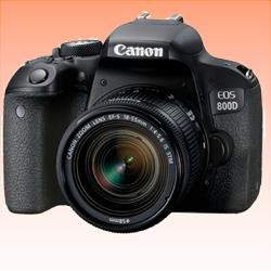 New Canon EOS 800D Kit with 18-55mm IS STM Digital Camera Black (FREE INSURANCE + 1 YEAR AUSTRALIAN WARRANTY)