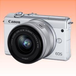New Canon EOS M200 kit (22) (15-45) Digital Camera White (FREE INSURANCE + 1 YEAR AUSTRALIAN WARRANTY)