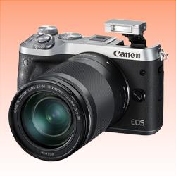 New Canon EOS M6 Kit With 18-150mm Lens Silver (FREE INSURANCE + 1 YEAR AUSTRALIAN WARRANTY)