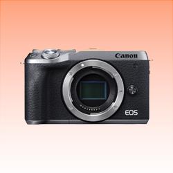 New Canon EOS M6 MK II Body (kit box) Digital Cameras Silver (1 Year Warranty)