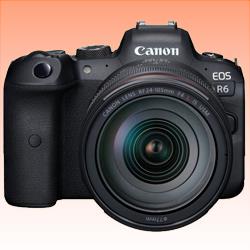 New Canon EOS R6 Kit (RF 24-105mm F/4L) With Adapter (FREE INSURANCE + 1 YEAR AUSTRALIAN WARRANTY)