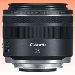New Canon RF 35mm f/1.8 Macro IS STM Lens (1 Year Warranty)