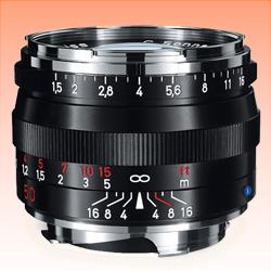 New Carl ZEISS C Sonnar T* 50mm f/1.5 ZM Lens Black (1 Year Warranty)