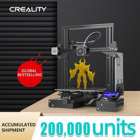 New Creality Ender 3 3D Printer High Precision 220x220x250mm Resume Print 1.75mm PLA ABS