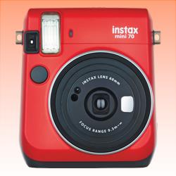 New FujiFilm Instax Mini 70 Camera Red (1 Year Warranty)