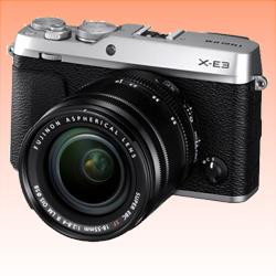 New Fujifilm X-E3 24MP (18-55) Kit Silver (1 Year Warranty)