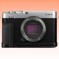 New Fujifilm X-E4 Body with MHG-XE4 Hand Grip Silver (1 Year Warranty)