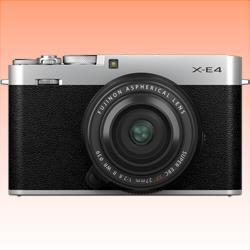 New FUJIFILM X-E4 Mirrorless Camera with 27mm Lens (Silver) (FREE INSURANCE + 1 YEAR AUSTRALIAN WARRANTY)