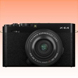 New FUJIFILM X-E4 Mirrorless Digital Camera With XF 27mm f/2.8 R WR Lens Black (FREE INSURANCE + 1 YEAR AUSTRALIAN WARRANTY)