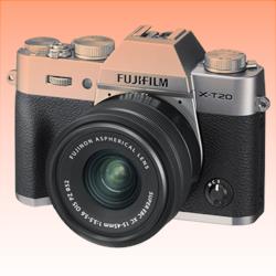 New Fujifilm X-T20 Mirrorless 24MP (15-45mm) Digital Camera Silver (FREE INSURANCE + 1 YEAR AUSTRALIAN WARRANTY)
