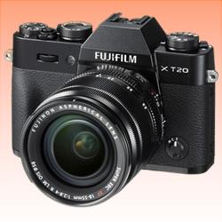 New Fujifilm X-T20 Mirrorless 24MP (18-55mm) Digital Camera Black (FREE INSURANCE + 1 YEAR AUSTRALIAN WARRANTY)