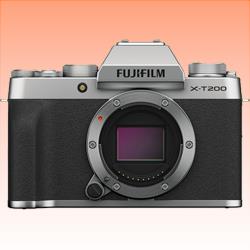 New FUJIFILM X-T200 Body Only Silver (FREE INSURANCE + 1 YEAR AUSTRALIAN WARRANTY)
