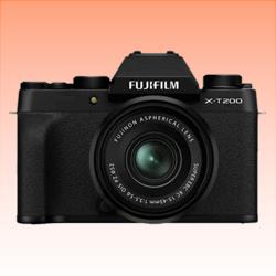 New Fujifilm X-T200 Kit 15-45mm Black (FREE INSURANCE + 1 YEAR AUSTRALIAN WARRANTY)