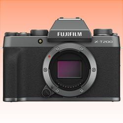 New FUJIFILM X-T200 Mirrorless Digital Camera Body Only Dark Silver With Kit Box (1 Year Warranty)