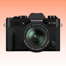 New FUJIFILM X-T30 II Mirrorless Digital Camera with 18-55mm Lens (Black) (FREE INSURANCE + 1 YEAR AUSTRALIAN WARRANTY)