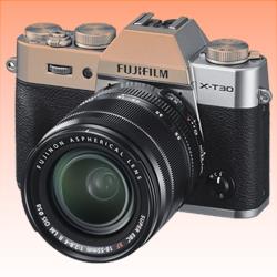 New Fujifilm X-T30 Mirrorless 26MP (18-55mm) Digital Camera Silver (1 Year Warranty)