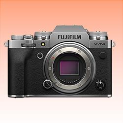 New Fujifilm X-T4 Mirrorless Camera Body Silver (1 Year Warranty)