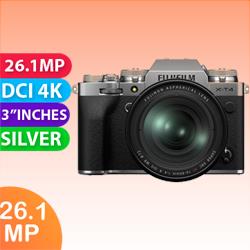 New Fujifilm X-T4 Mirrorless Camera Kit 16-80  Silver (1 Year Warranty)