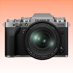 New Fujifilm X-T4 Mirrorless Camera Kit 16-80 Silver (FREE INSURANCE + 1 YEAR AUSTRALIAN WARRANTY)
