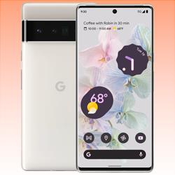 New Google Pixel 6 Pro 5G 12GB RAM 128GB Cloudy White (FREE DELIVERY + 1 YEAR WARRANTY)