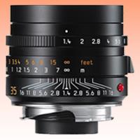 New Leica Summilux-M 35mm f/1.4 ASPH Lens Black (1 Year Warranty)