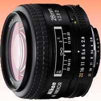 New Nikon AF Nikkor 28mm f/2.8D Lens F2.8D f2.8 28 D90 (1 Year Warranty)