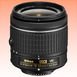 New Nikon AF-P DX Nikkor 18-55mm f/3.5-5.6G VR Lens Black (1 Year Warranty)
