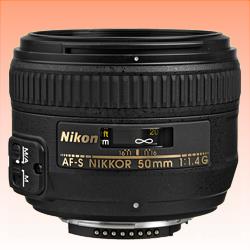 New Nikon AF-S NIKKOR 50mm f/1.4G Lens (1 Year Warranty)