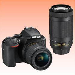 New Nikon D5600 Kit AF-P (18-55 VR) (70-300) Digital Camera Black (FREE INSURANCE + 1 YEAR AUSTRALIAN WARRANTY)