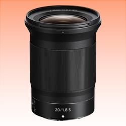 New Nikon NIKKOR Z 20mm f/1.8 S Lens (1 Year Warranty)
