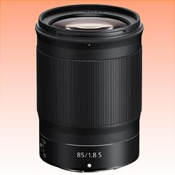 New Nikon NIKKOR Z 85mm f/1.8 S Lens (1 Year Warranty)