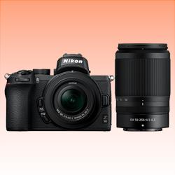 New Nikon Z50 Mirrorless Twin Lens Kit (16-50)(50-250) Digital Camera (FREE INSURANCE + 1 YEAR AUSTRALIAN WARRANTY)