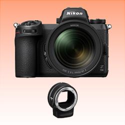 New Nikon Z6 II Mirrorless Digital Camera with 24-70mm f/4 Lens and FTZ Adapter Kit (1 Year Warranty)