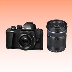 New Olympus E-M10 III TwinKit (14-42 EZ)(40-150) Digital Cameras Black (1 Year Warranty)