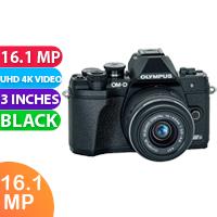 New Olympus OM-D E-M10 Mark III S Mirrorless Digital Camera with 14-42mm EZ Lens Black (1 Year Warranty)