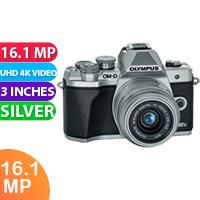 New Olympus OM-D E-M10 Mark III S Mirrorless Digital Camera with 14-42mm EZ Lens Silver (1 Year Warranty)
