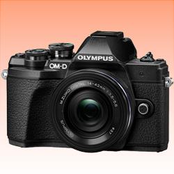 New Olympus OM-D E-M10 Mark IIIS Mirrorless Micro Four Thirds Digital Camera with 14-42mm EZ Lens Black (FREE INSURANCE + 1 YEAR