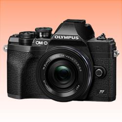New Olympus OM-D E-M10 Mark IV with 14-42mm EZ Lens (Black) (FREE INSURANCE + 1 YEAR AUSTRALIAN WARRANTY)