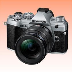 New Olympus OM-D E-M5 Mark III Mirrorless Digital Camera with 12-45mm Lens (Silver) (1 Year Warranty)