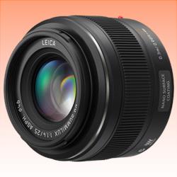 New Panasonic LEICA DG SUMMILUX 25mm F1.4 ASPH Lens (1 Year Warranty)