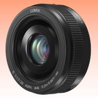 New Panasonic Lumix G 20mm f/1.7 II ASPH. Lens Black (1 Year Warranty)
