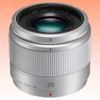 New Panasonic Lumix G 25mm F1.7 ASPH Lens Silver (1 Year Warranty)