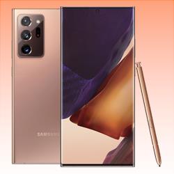 New Samsung Galaxy Note 20 Ultra 256GB 12GB RAM Dual SIM 5G LTE Mystic Bronze (FREE INSURANCE + 1 YEAR AUSTRALIAN WARRANTY)